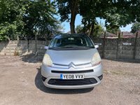 USED 2008 08 CITROEN C4 GRAND PICASSO 1.8 VTR PLUS 16V 5d 124 BHP Taken as part exchange, Drives perfect and will make a excellent cheap car for someone, Priced to sell so no offers, MOT 18/08/2024