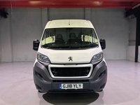 USED 2018 18 PEUGEOT BOXER 2.0 BLUE HDI 335 L3H2 PROFESSIONAL P/V 130 BHP SAT NAV + AIR CON + BLUETOOTH